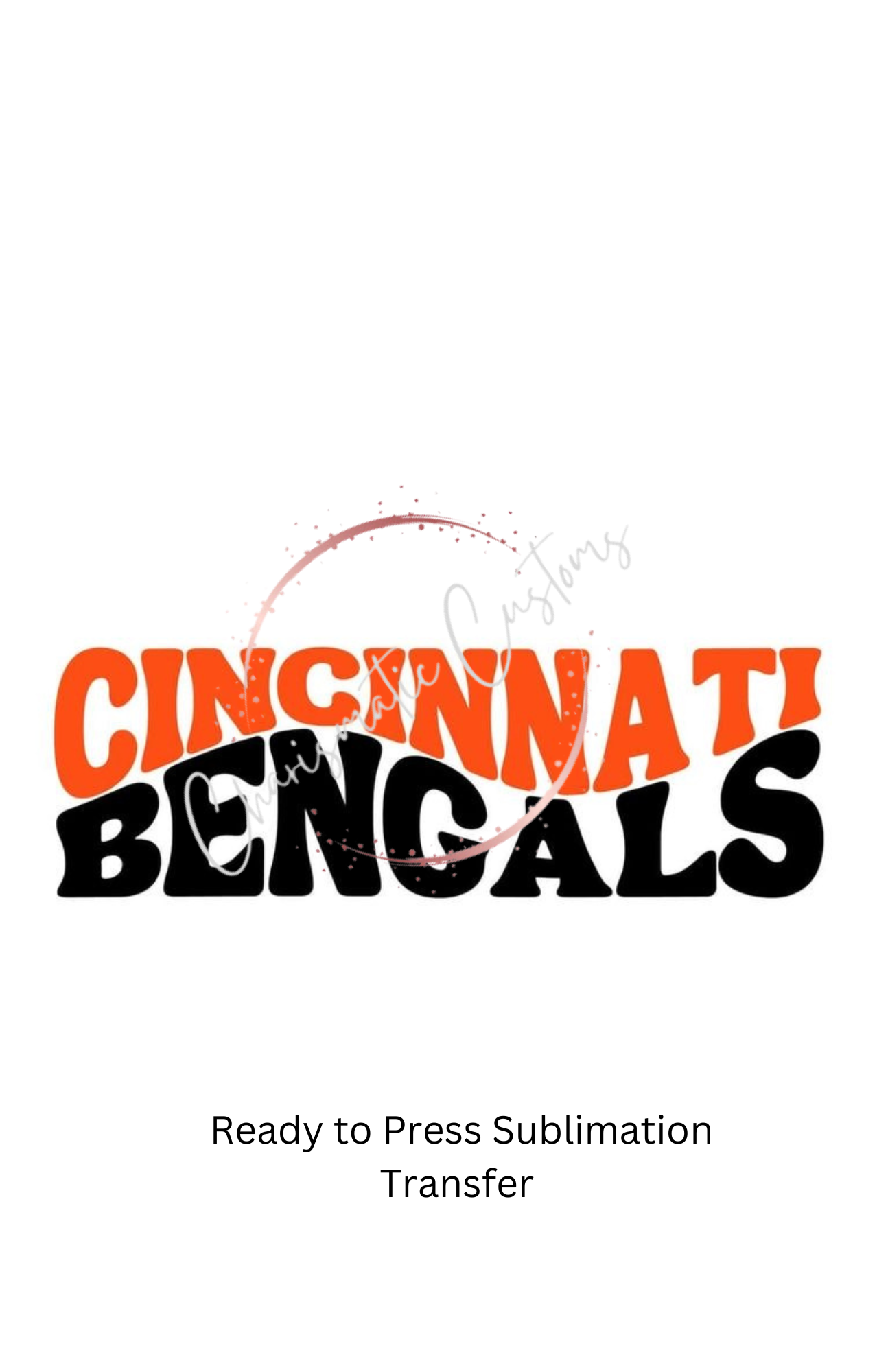 Cincinnati Bengals wavy retro