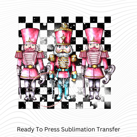 Nutcracker Ready to Press Sublimation Print Transfer