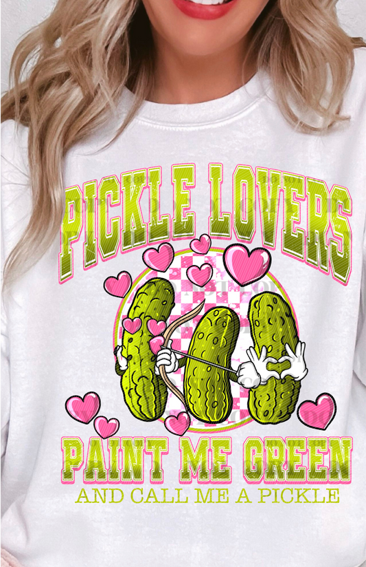 Pickle Lovers Paint me Green