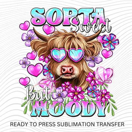 Sorta Moody Ready to Press Sublimation Prints