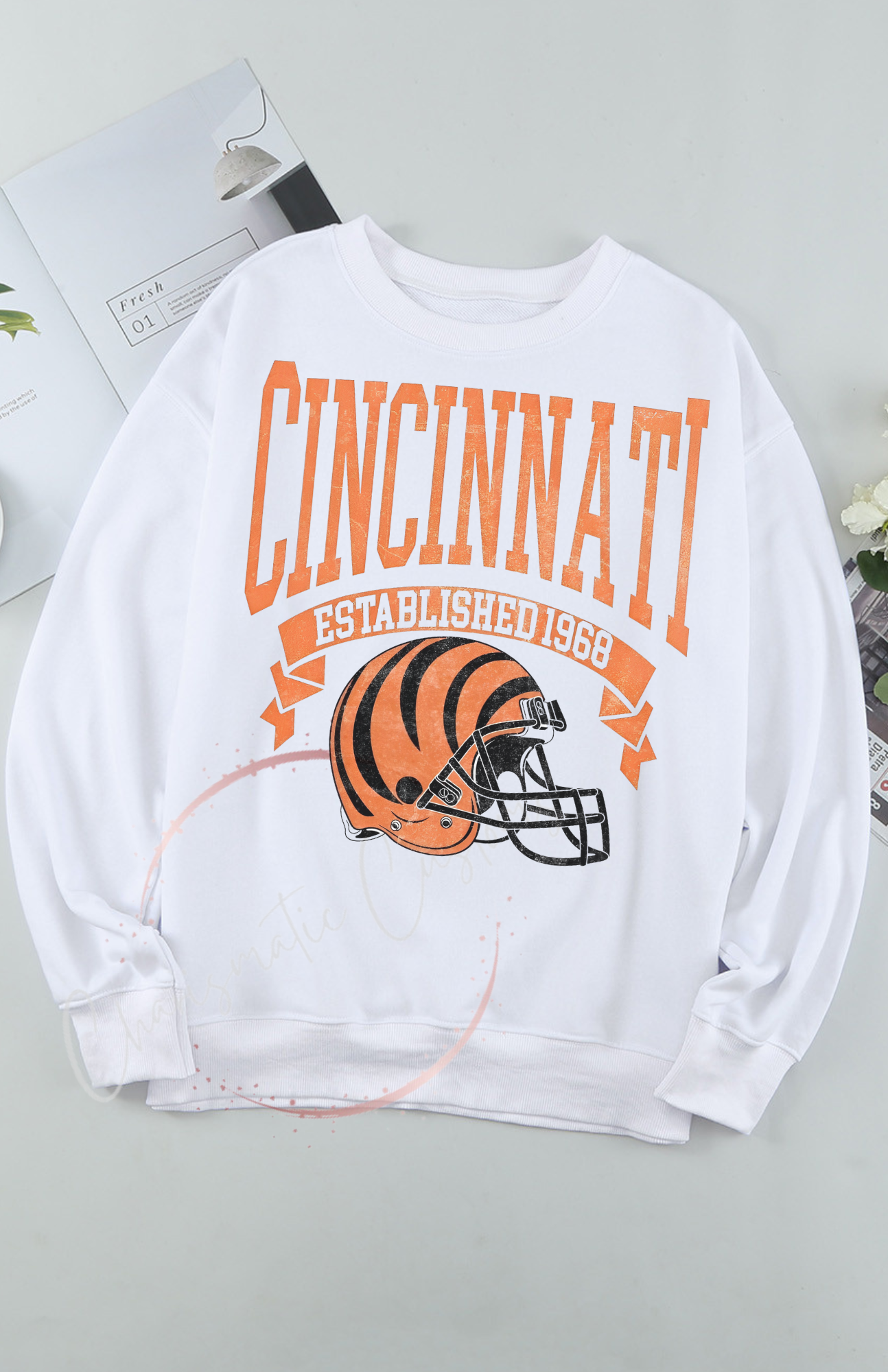 Cincinnati Bengals Retro Print