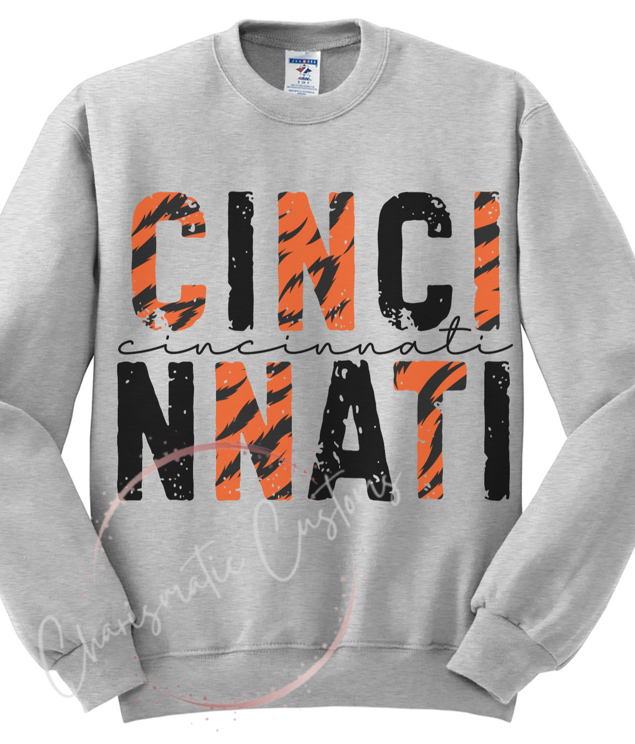 Cincinnati Bengals Retro block Letter