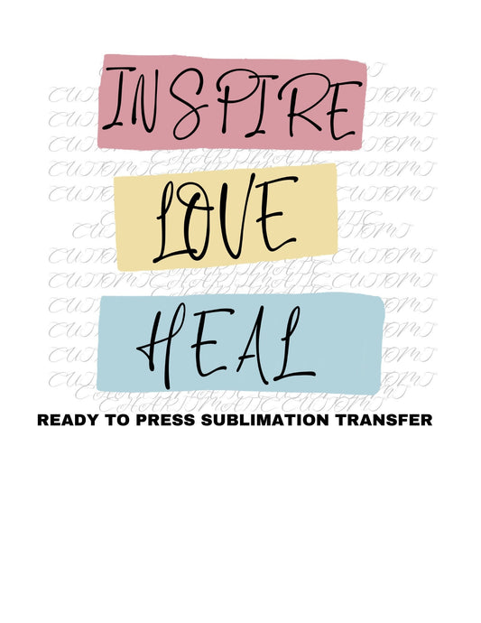 Nurse Ready to Press Sublimation Print Transfer