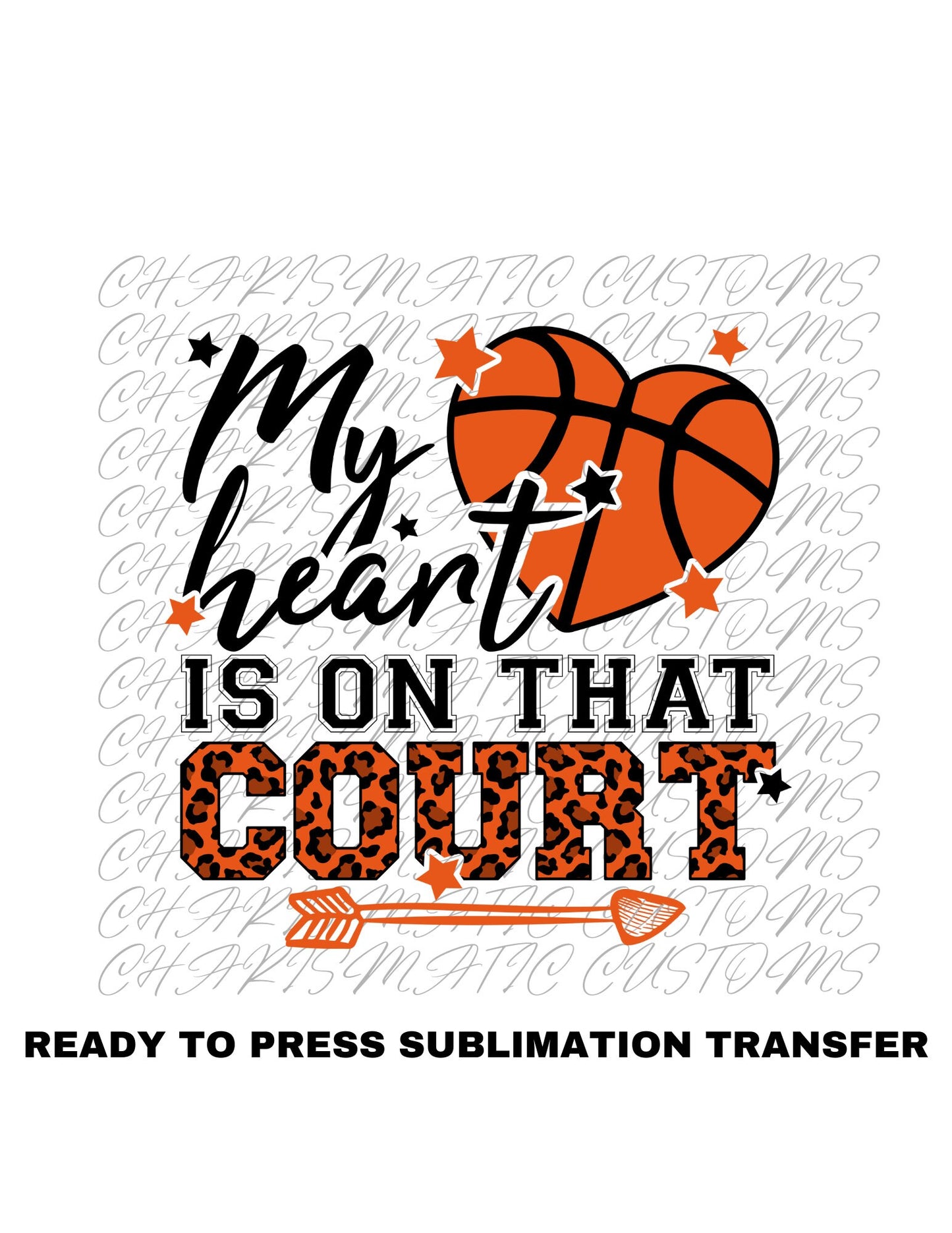 Basketball Mom Ready to Press Sublimation Transfer