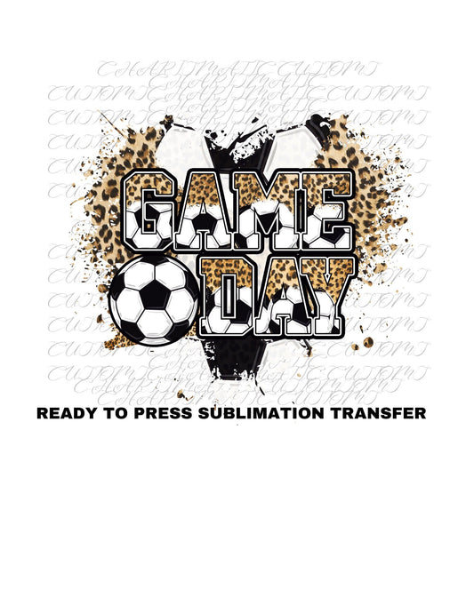 Soccer Ready to Press Sublimation Transfer