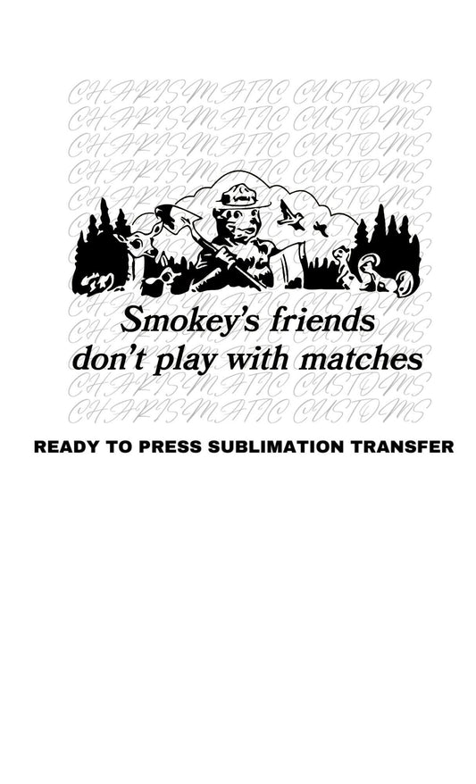 Outer Banks Smokey's Friends ( John B Shirt ) Ready to Press Sublimation Transfer Print