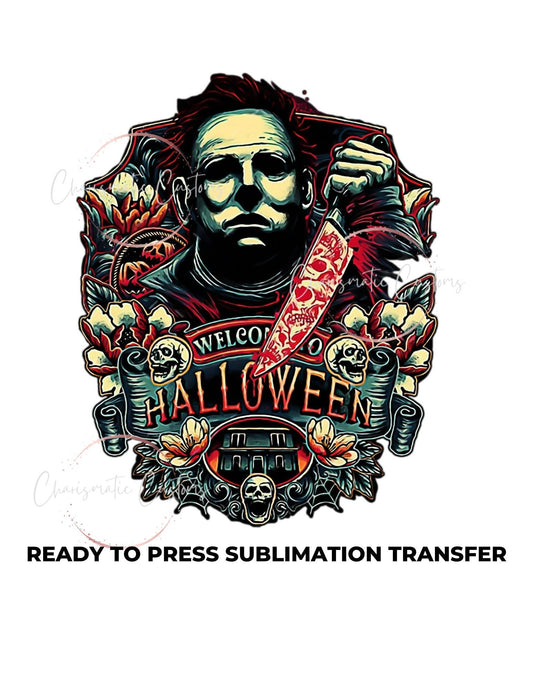 Halloween Ready to Press Sublimation Print Transfer