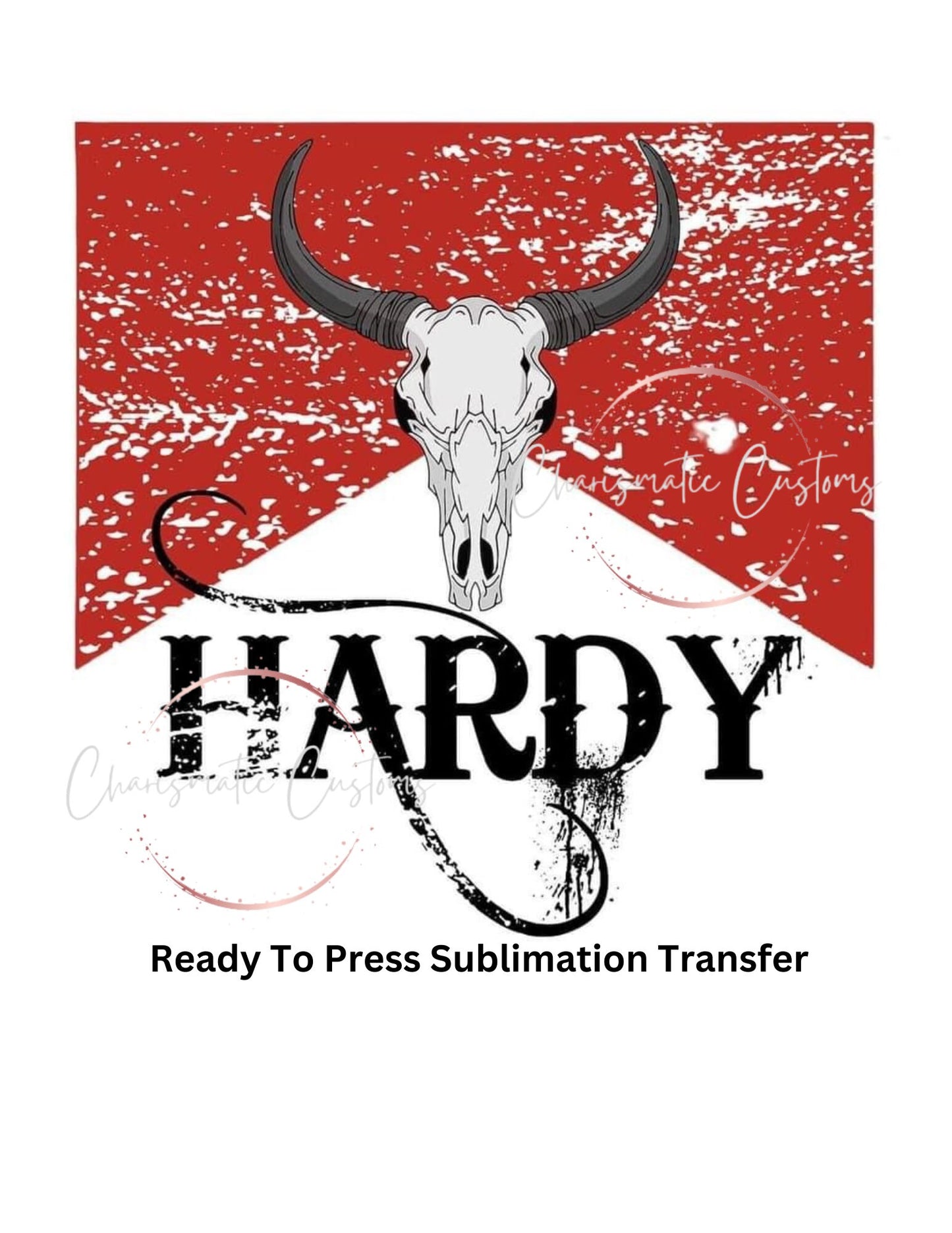 Hardy Ready to Press Sublimation Print Transfer