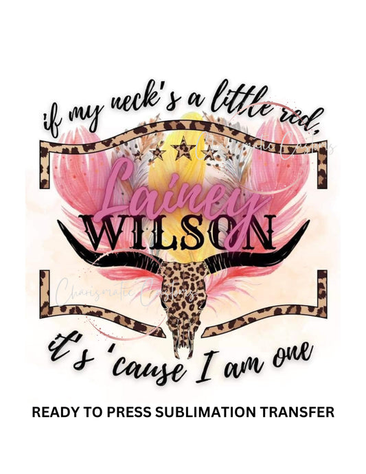 Lainey Ready to Press Sublimation Print Transfer