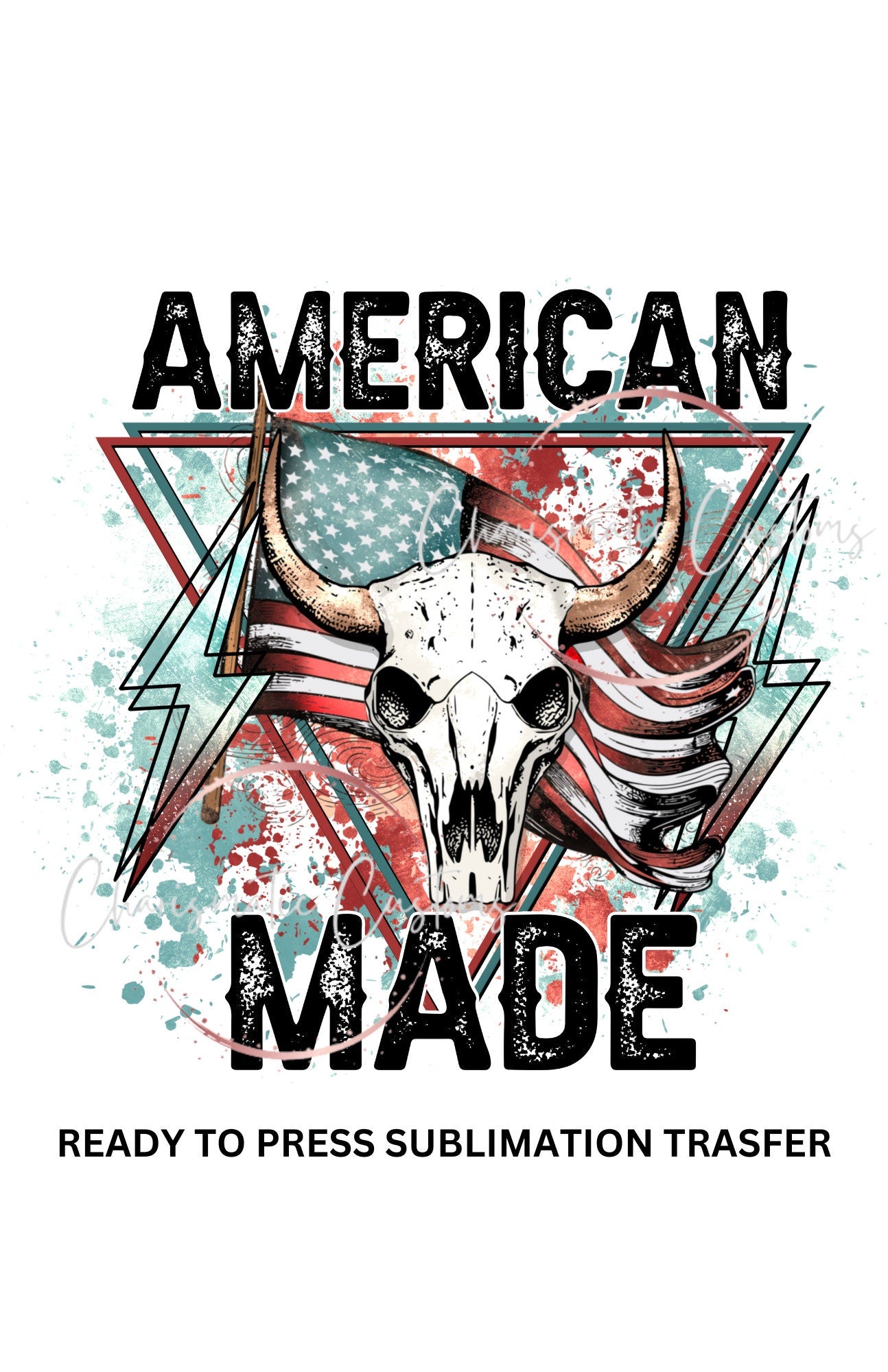 American Made - NEW DROP- Ready to Press Sublimation Print Transfer