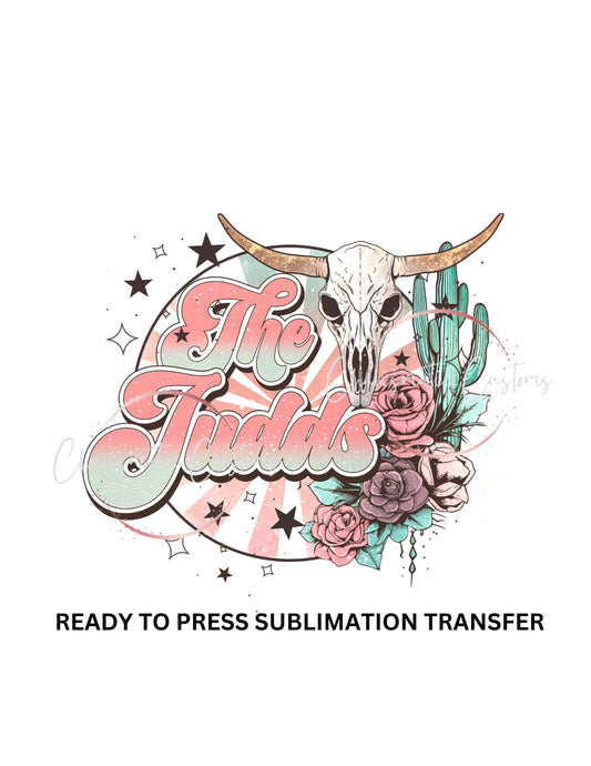 Judds - NEW DROP- Ready to Press Sublimation Print Transfer