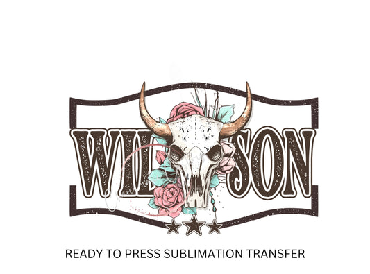 Boho , Wilson, country Music - NEW DROP- Ready to Press Sublimation Print Transfer