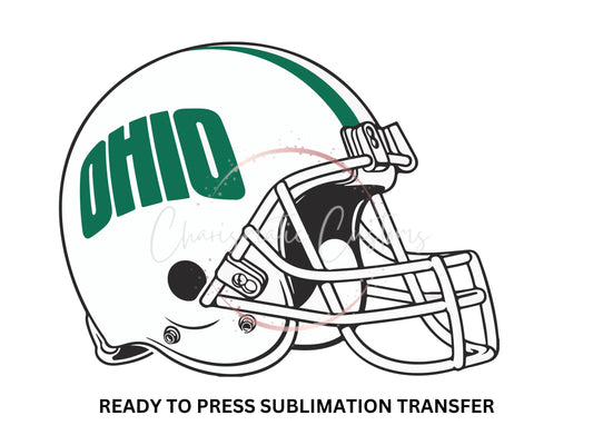 Ohio - Helm- Bobcats - NEW DROP- Ready to Press Sublimation Print Transfer